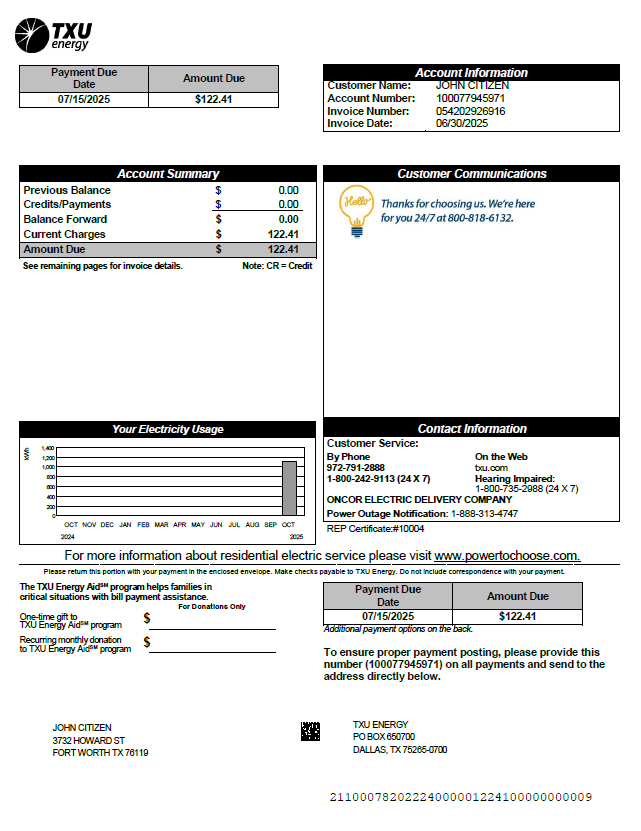  Minol USA business utility bill 